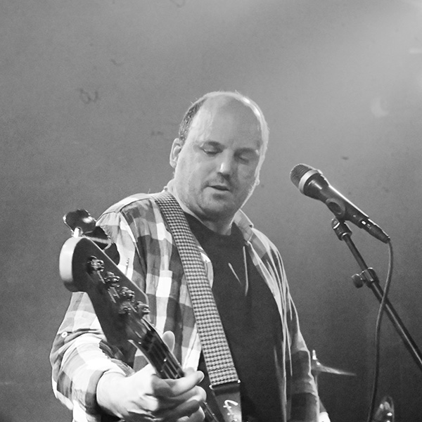 Ollie Chapman Bass Guitarist and Backing Singer in One Dimensional Creatures