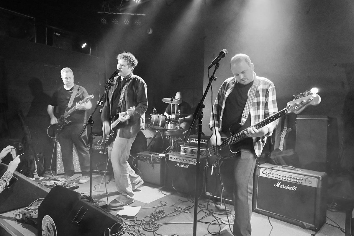 One Dimensional Creatures Band - Live in Manchester - Black & White